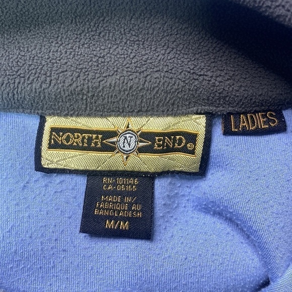 North End American Birkebeiner Ski Race Wisconsin Blue Vest Size Medium - Picture 7 of 11